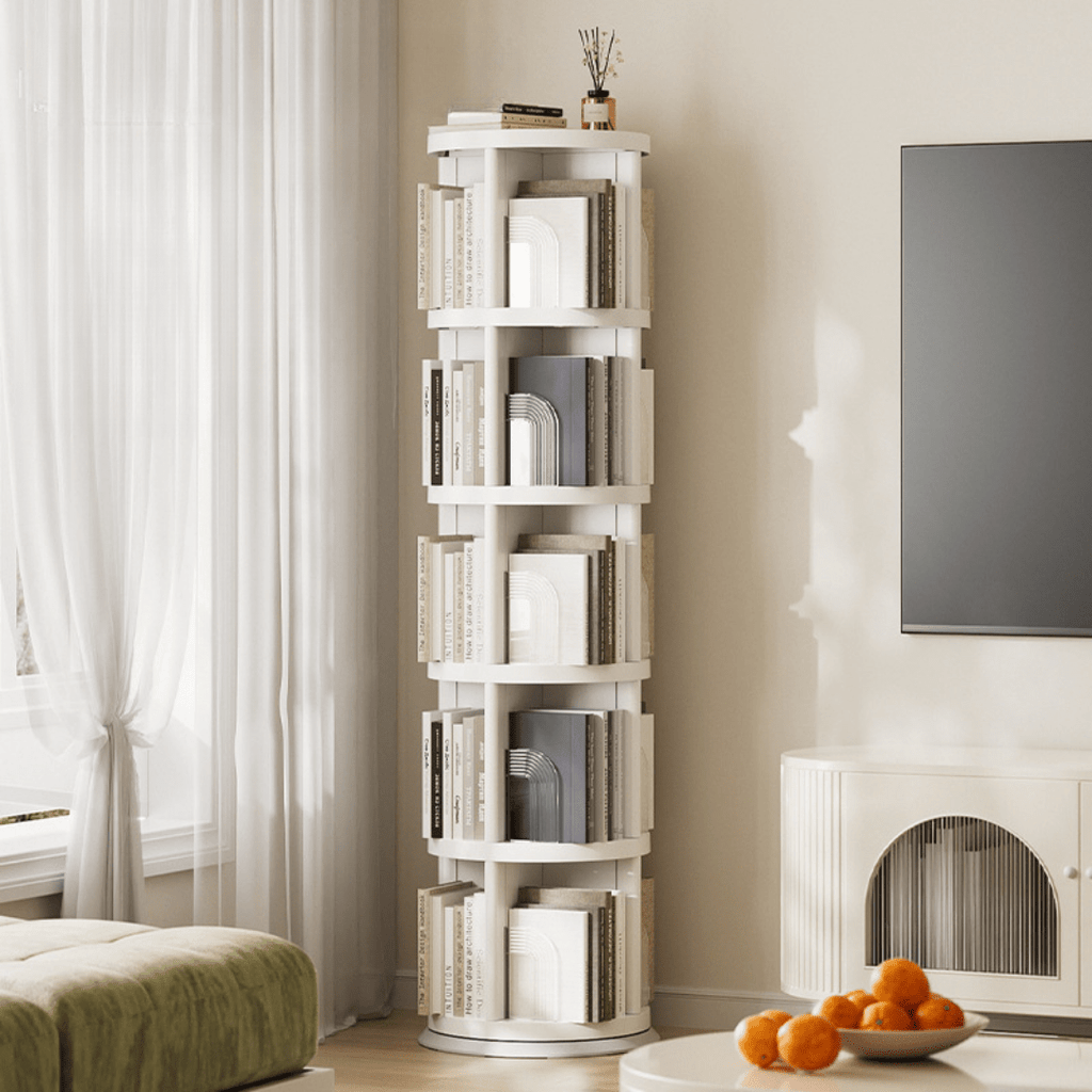 Multi-Tier Plastic Book Storage Cabinet(43cm)