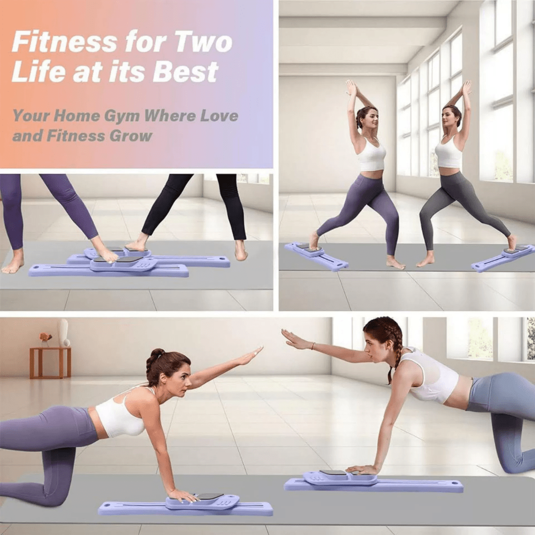 Multifunctional Smart Pilates Abdominal and Chest Shaping Fitness Board (120 cm)