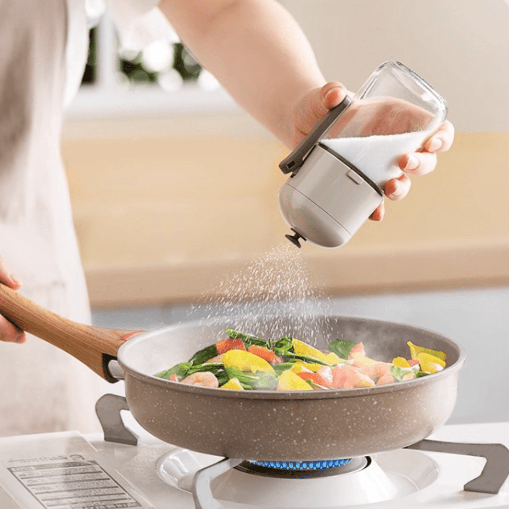 Moisture-Proof Glass Seasoning Shaker Dispenser(180ml)