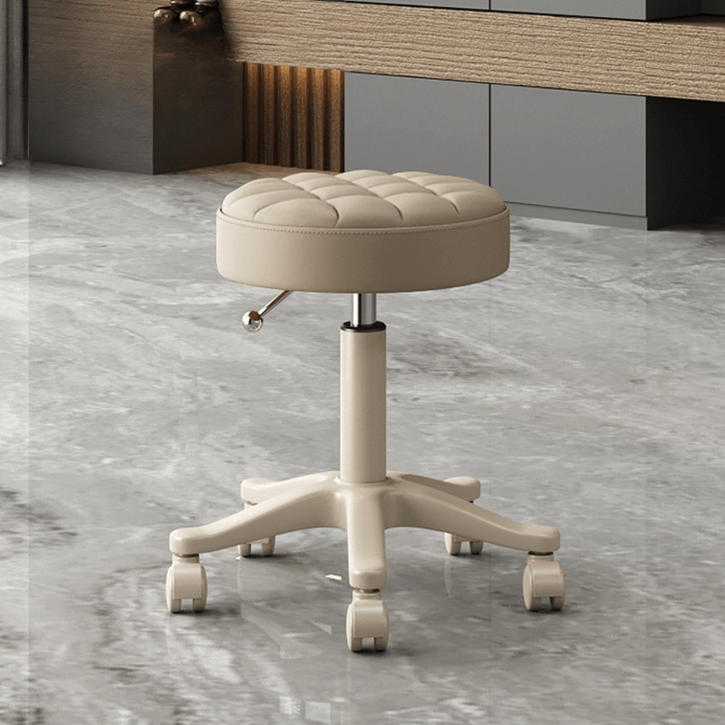 Rolling 360° Adjustable Stool with Wheels
