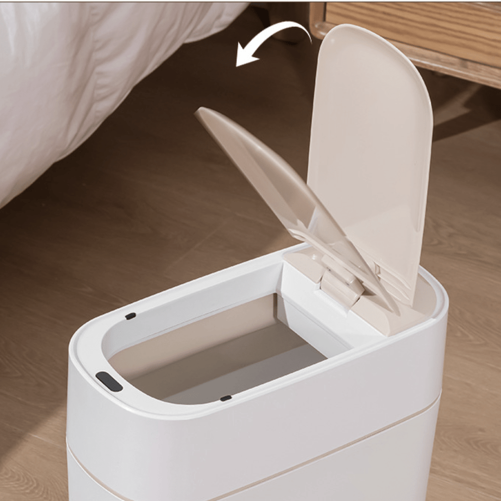 Smart Sensor Hands-Free Trash Can with Elevated Legs(10L)