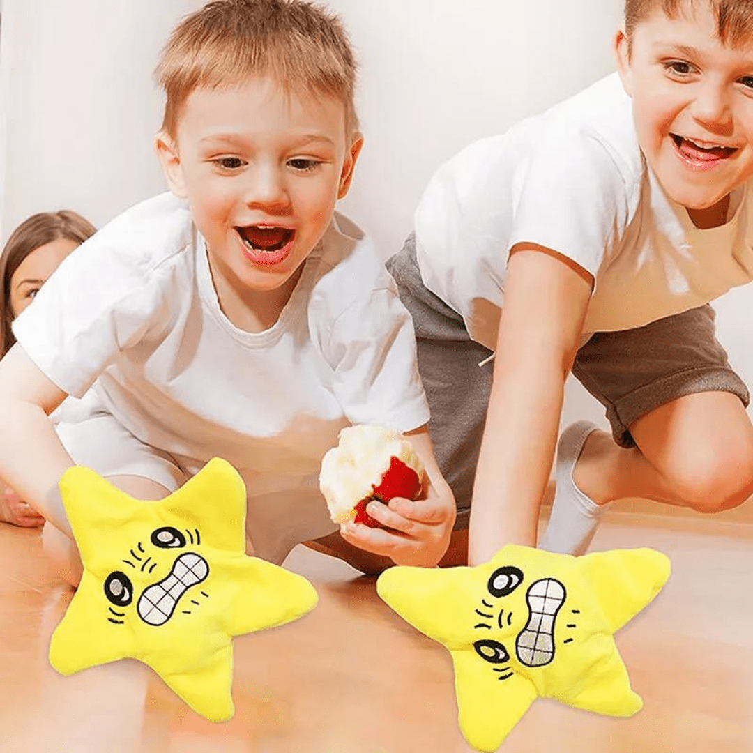 Interactive Bouncing Star Plush Toy