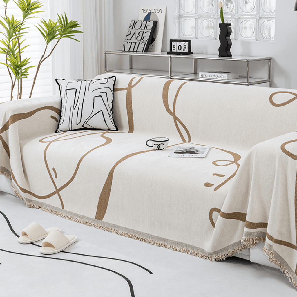 Elegance Chenille Sofa Cover : [EM-SC-21]