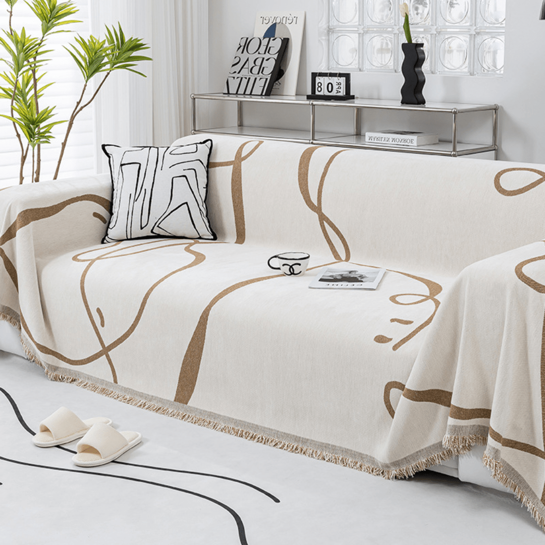 Elegance Chenille Sofa Cover : [EM-SC-21]