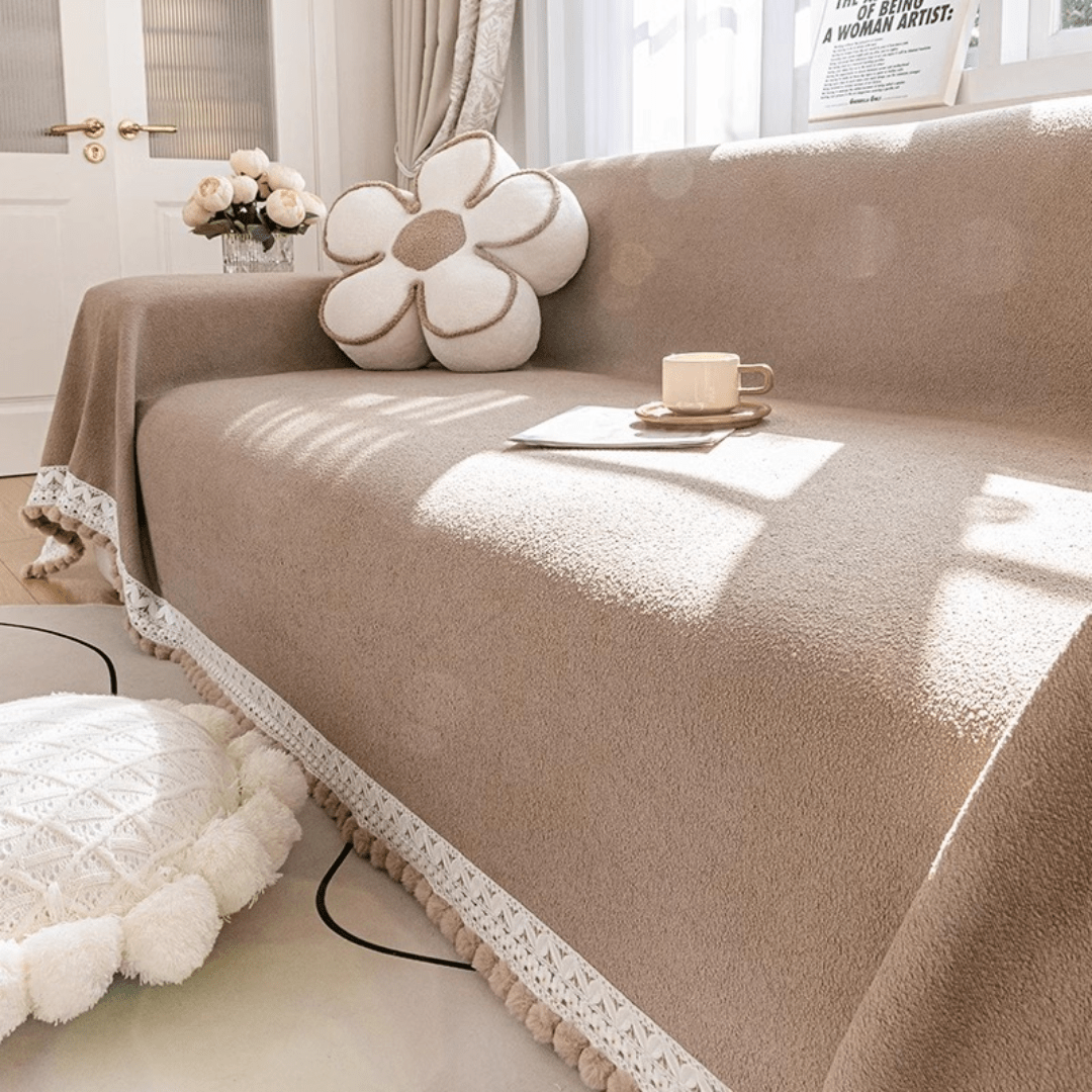 Elegance Chenille Sofa Cover : [EM-SC-32]