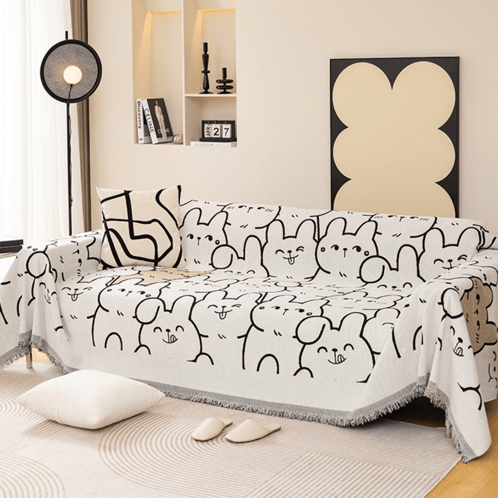 Elegance Chenille Sofa Cover : [EM-SC-18]