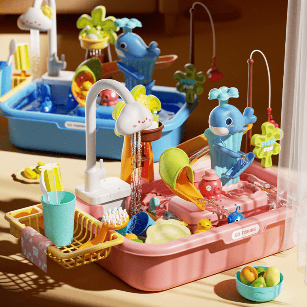 Multi-Function Kitchen Sink Water Playset
