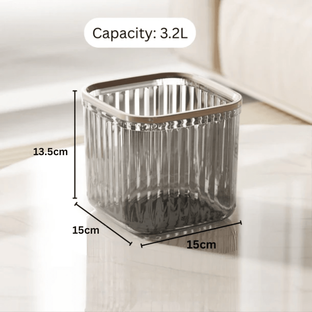 Multi-Purpose Compact Storage Box with Lid
