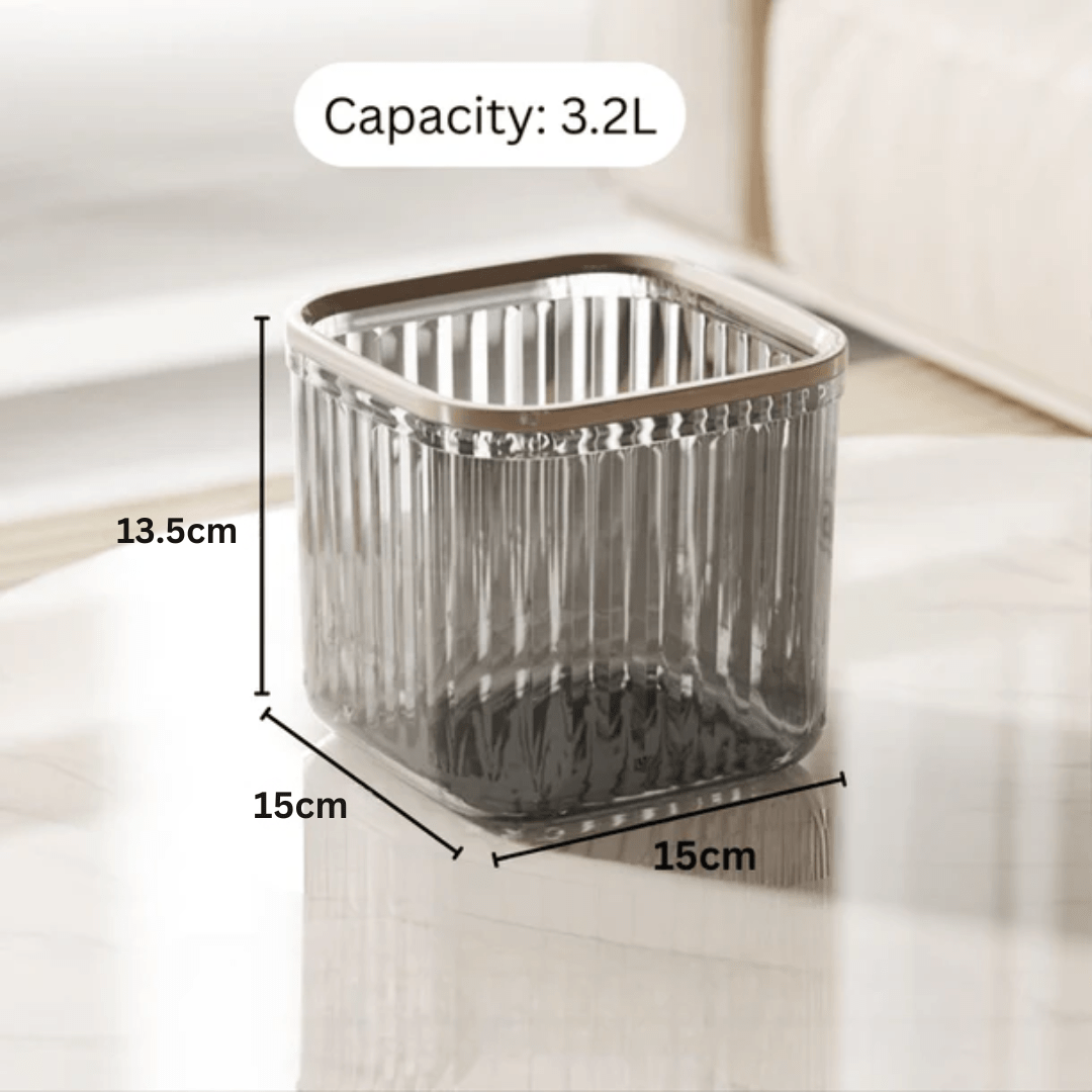 Multi-Purpose Compact Storage Box with Lid