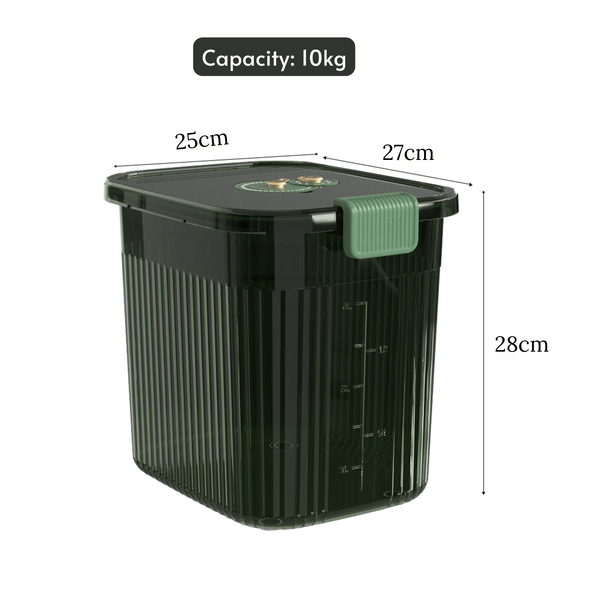 Multi-Purpose Plastic Airtight Food Storage Container With Lid