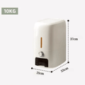 Multi-Purpose Airtight Rice Storage Container with Measuring Cup
