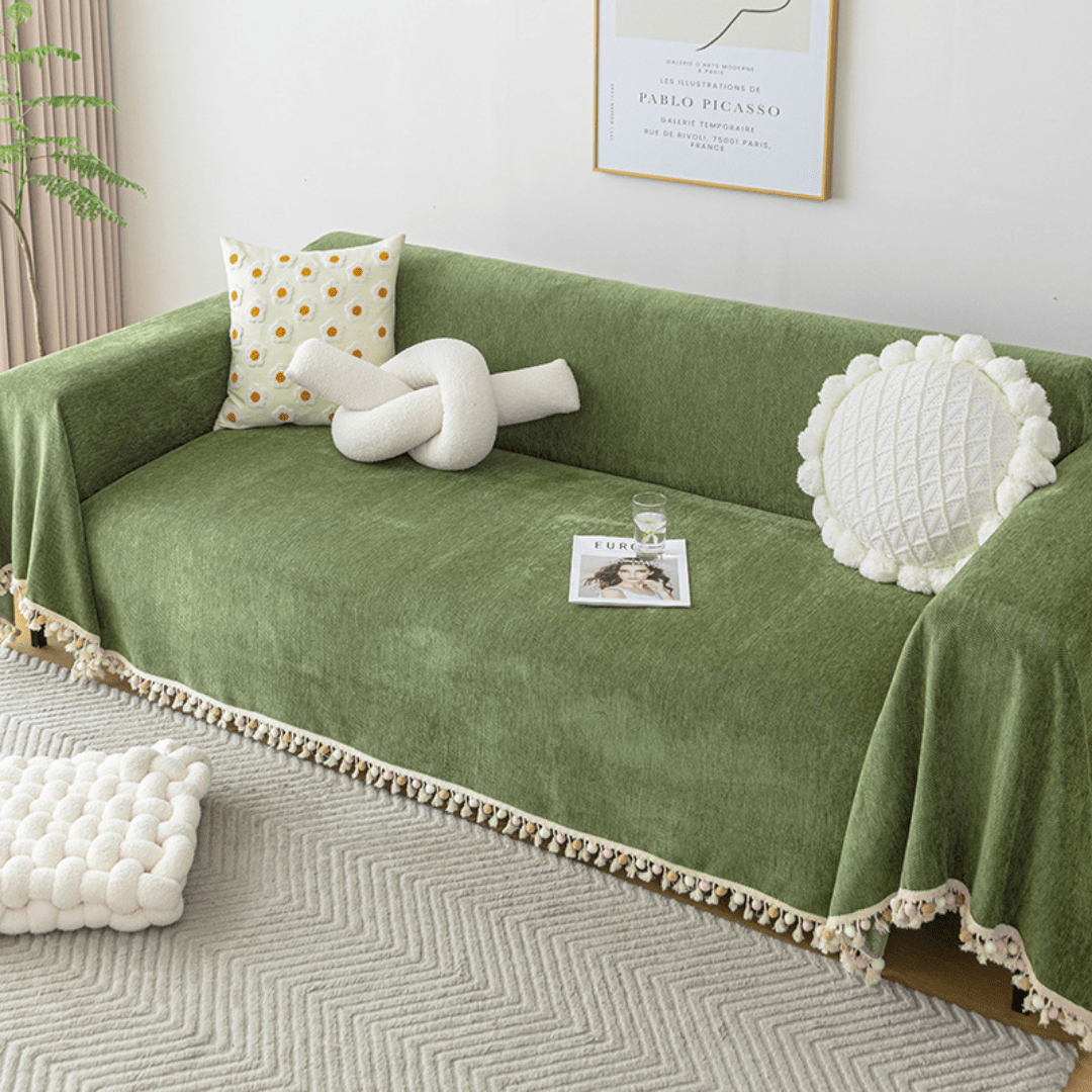 Elegance Chenille Sofa Cover : [EM-SC-31]