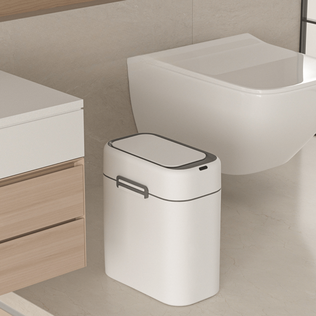 Smart Touchless Narrow Induction and Wall Mount Design Trash Can(9L)
