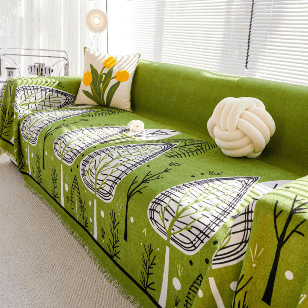 Elegance Chenille Sofa Cover : [EM-SC-28]