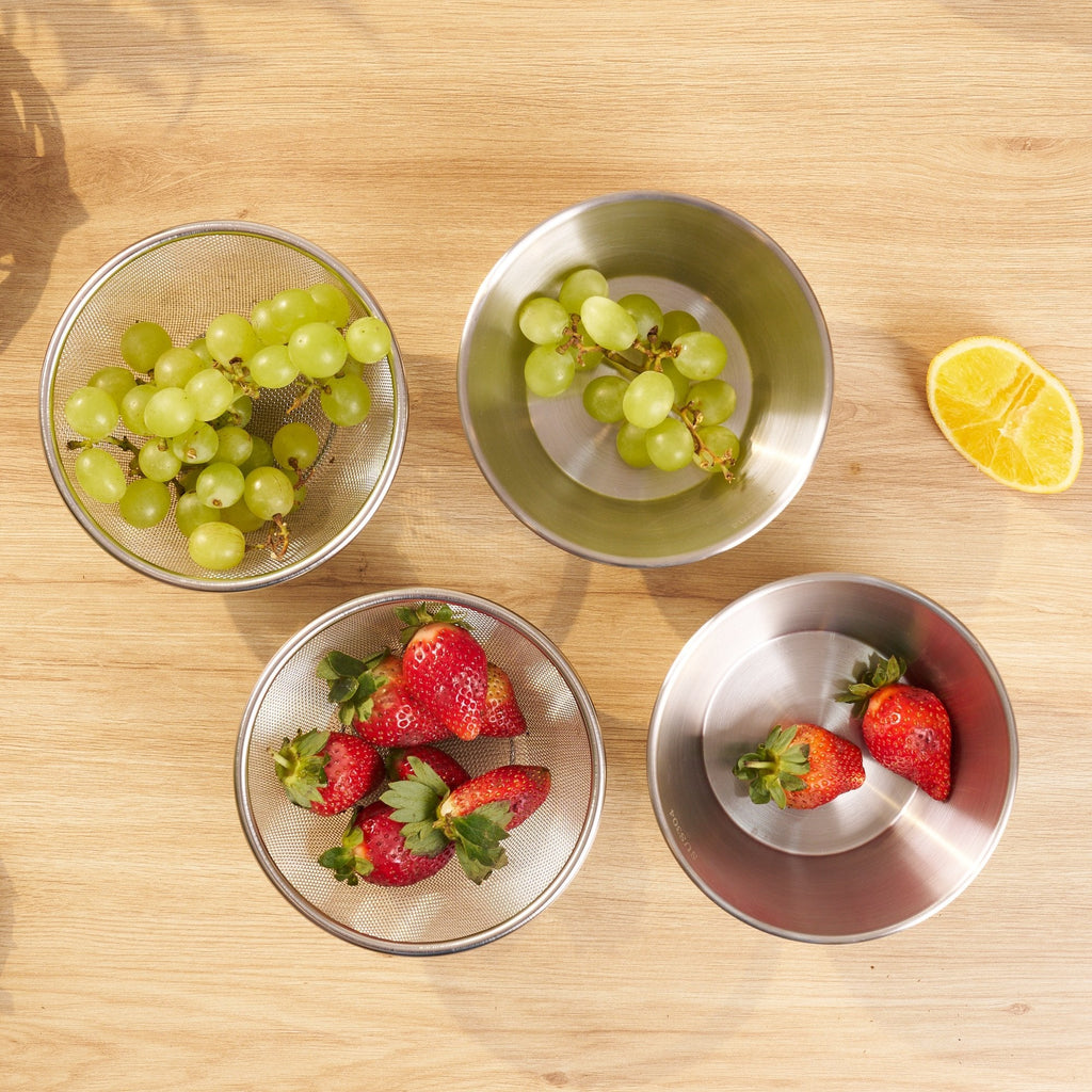 Multi-Purpose Stainless Steel Drain Basket & Strainer