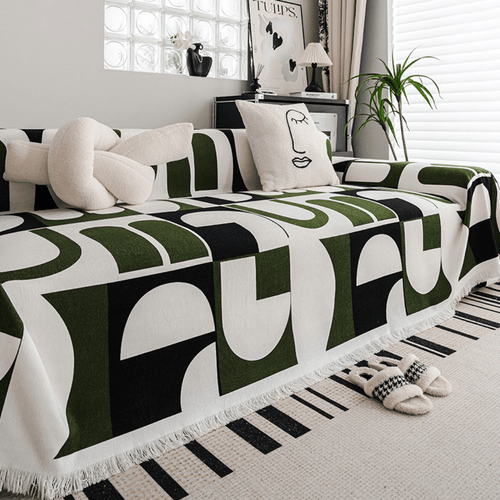 Elegance Chenille Sofa Cover : [EM-SC-07] (Style-1)