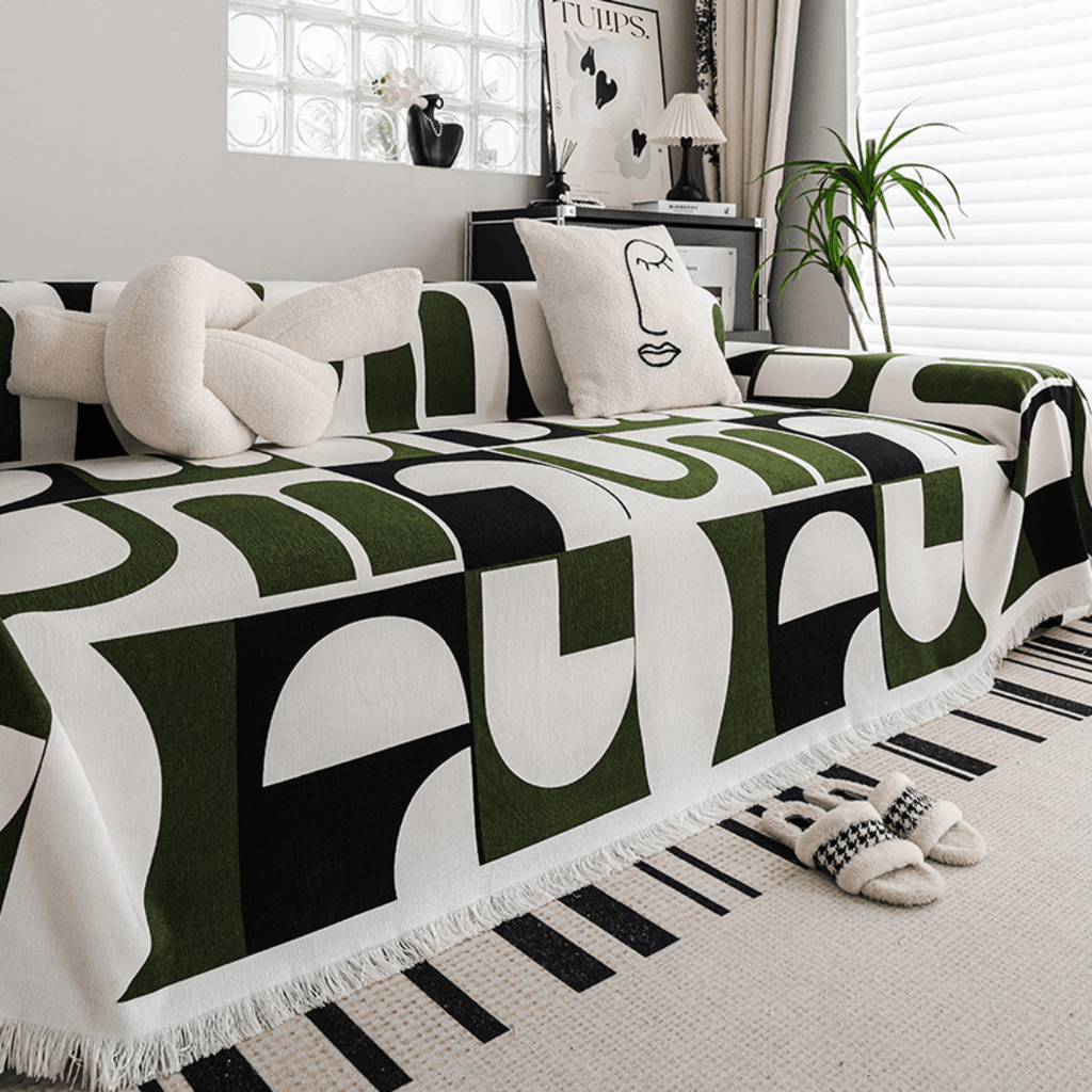 Elegance Chenille Sofa Cover : [EM-SC-07]