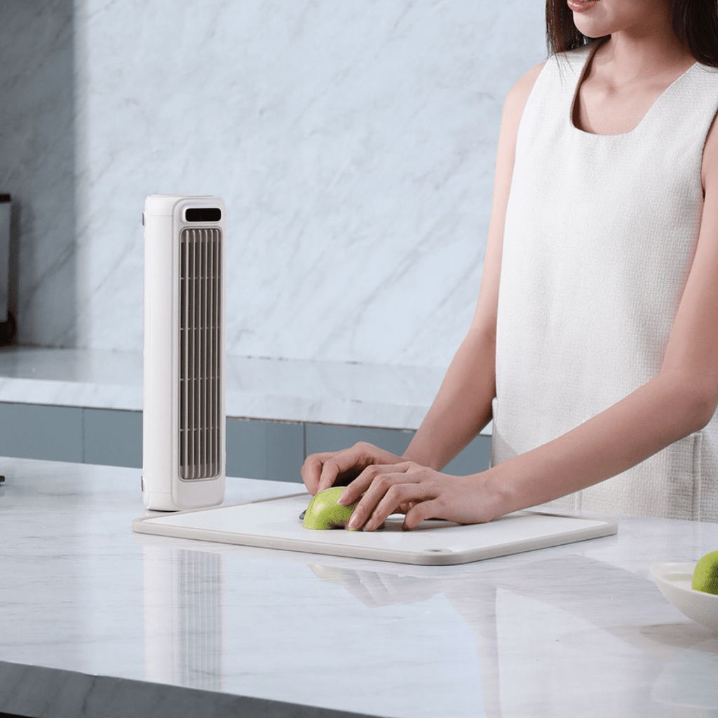 Magnetic Suspension Wall-Mount & Standing Fan with Quiet Cooling