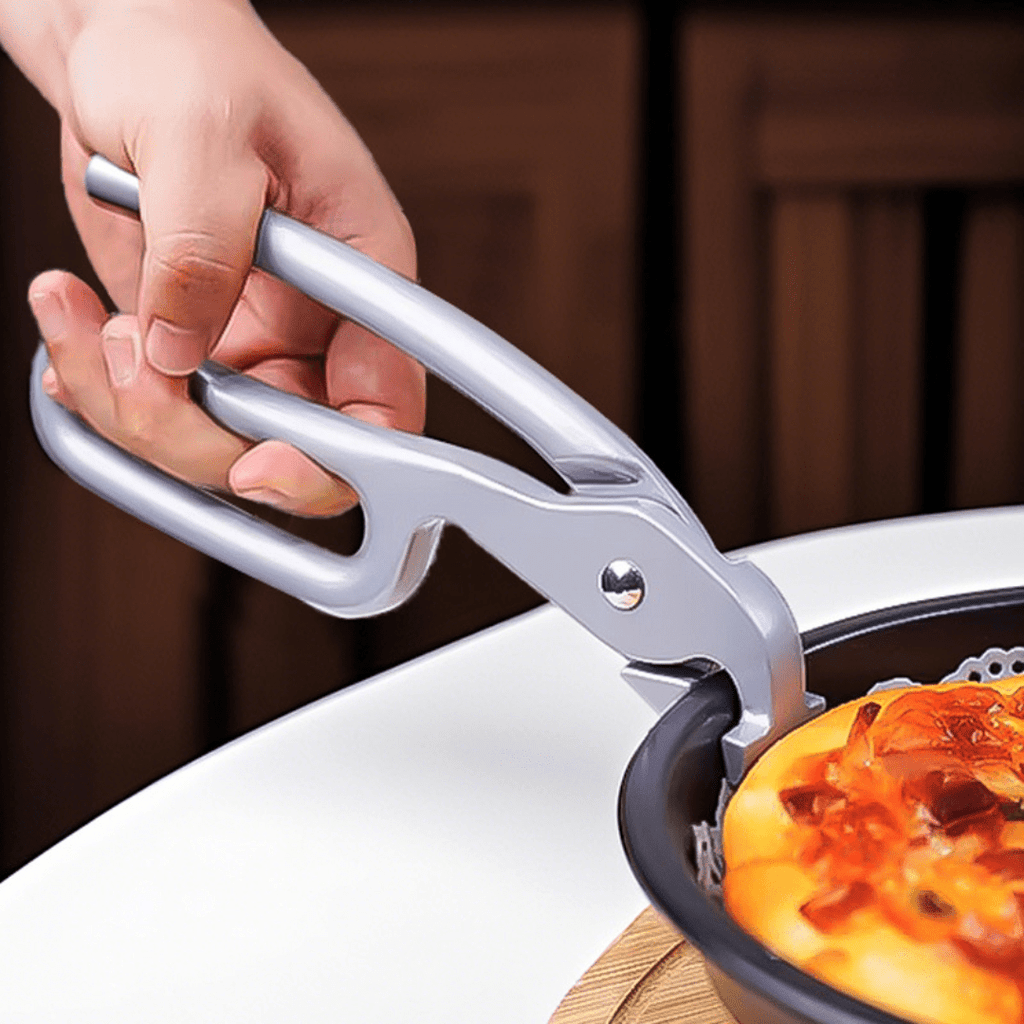 Heavy-Duty Aluminum Hot Plate Gripper Tongs