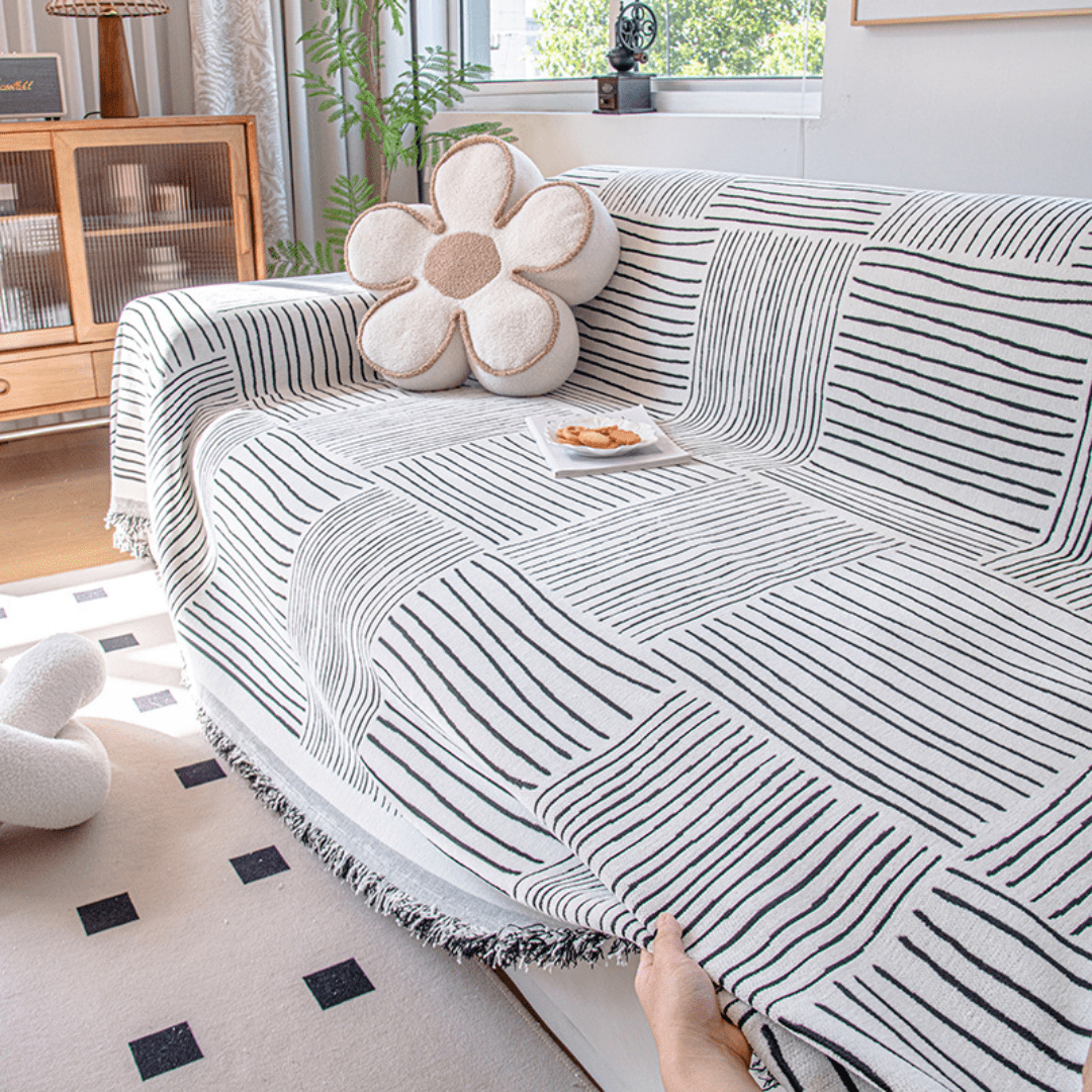 Elegance Chenille Sofa Cover : [EM-SC-09]