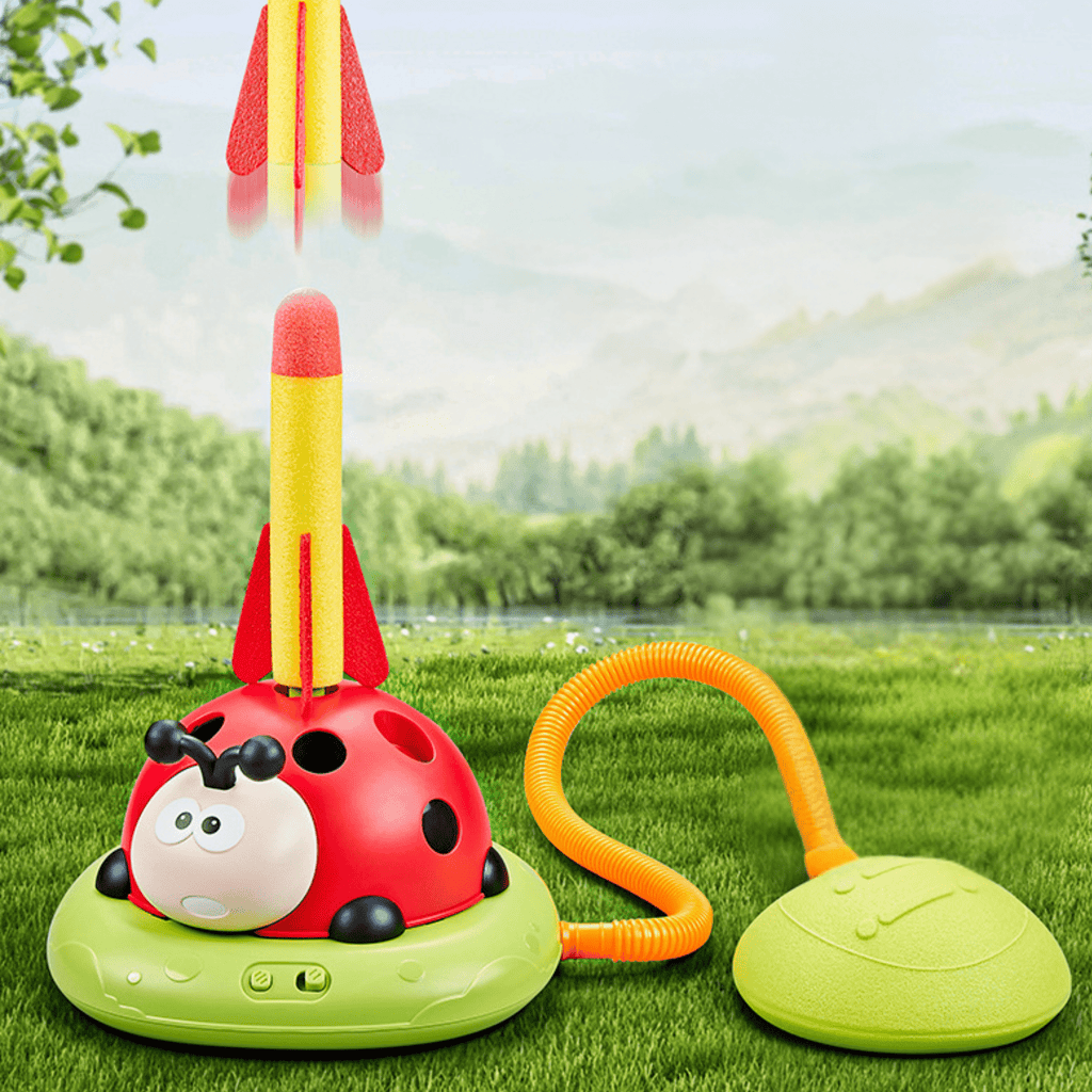 Multifunctional 3-in-1 Ladybug Sports Set for Kids Exercise Fun