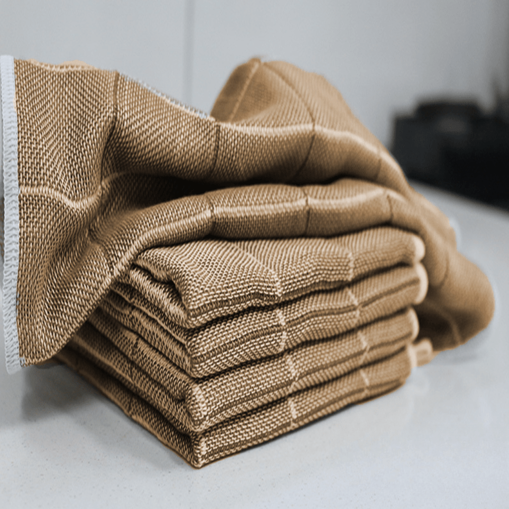 Multi-Purpose Thickened Wood Fiber Water Absorbent Cleaning Cloth(30 x 30cm)