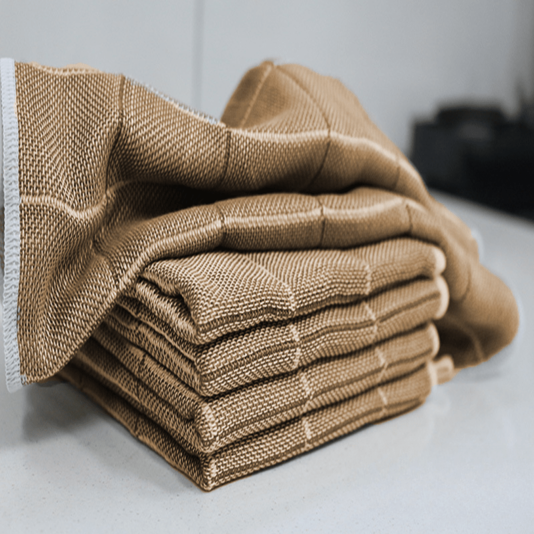 Multi-Purpose Thickened Wood Fiber Water Absorbent Cleaning Cloth(30 x 30cm)