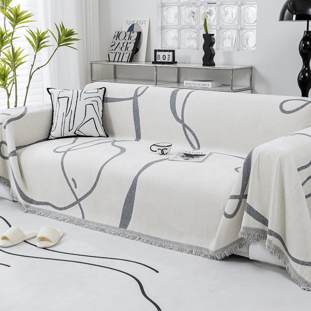 Elegance Chenille Sofa Cover : [EM-SC-21]