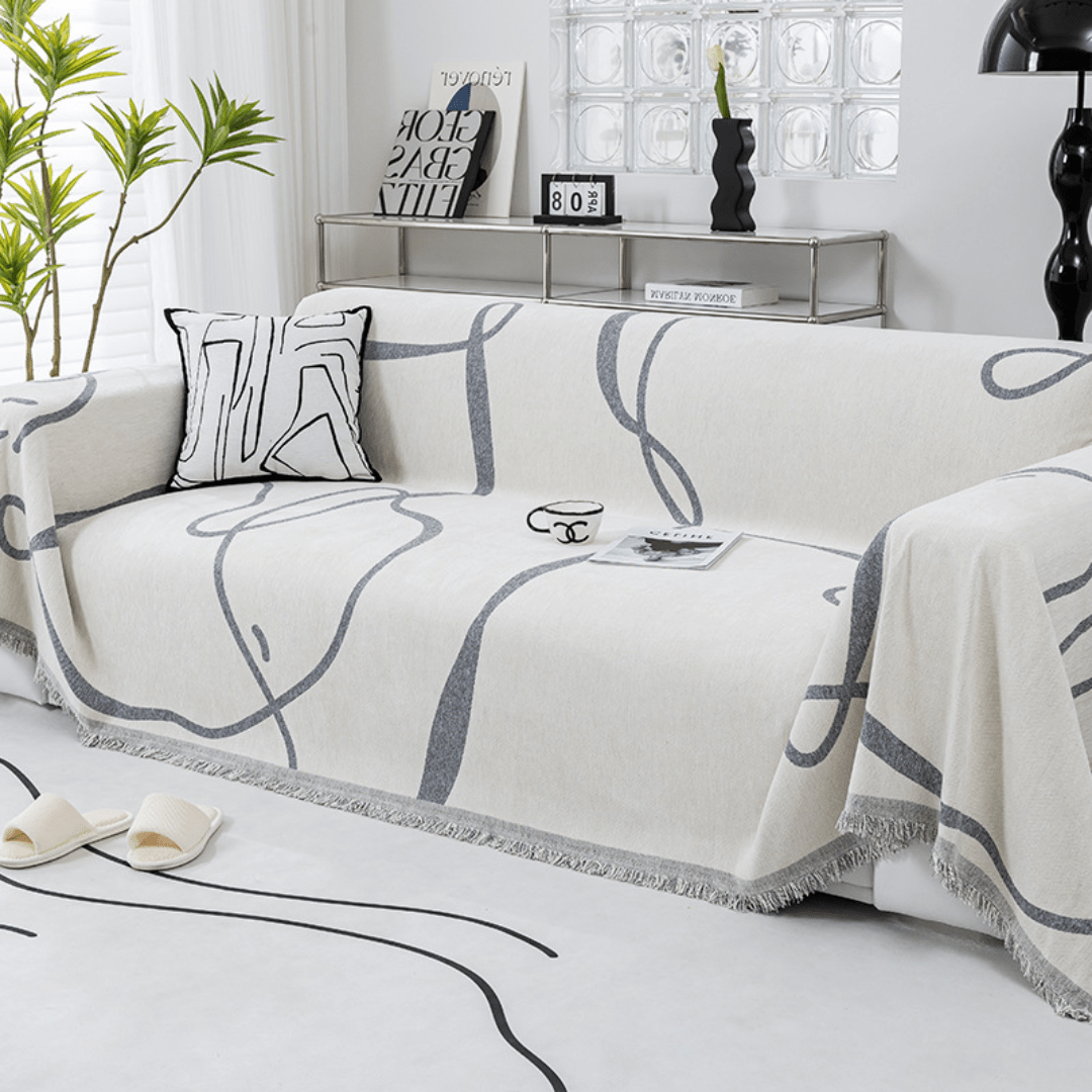 Elegance Chenille Sofa Cover : [EM-SC-21]