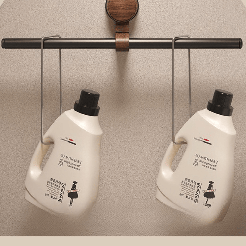 Multi-Purpose Plastic Vacuum Suction Storage Hang Bar (60cm)