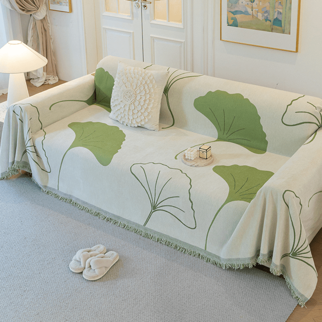 Elegance Chenille Sofa Cover :[EM-SC-29] Style-3