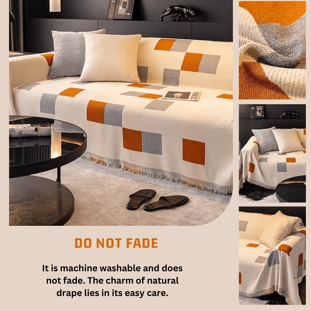 Elegance Chenille Sofa Cover : [EM-SC-19]