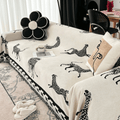 Leopard Print Elegance Elegance Chenille Sofa Cover
