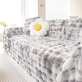 Elegance Chenille Sofa Cover :[EM-SC-23] (Grey)