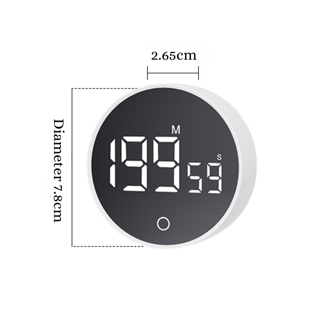 Digital Magnetic Countdown Alarm