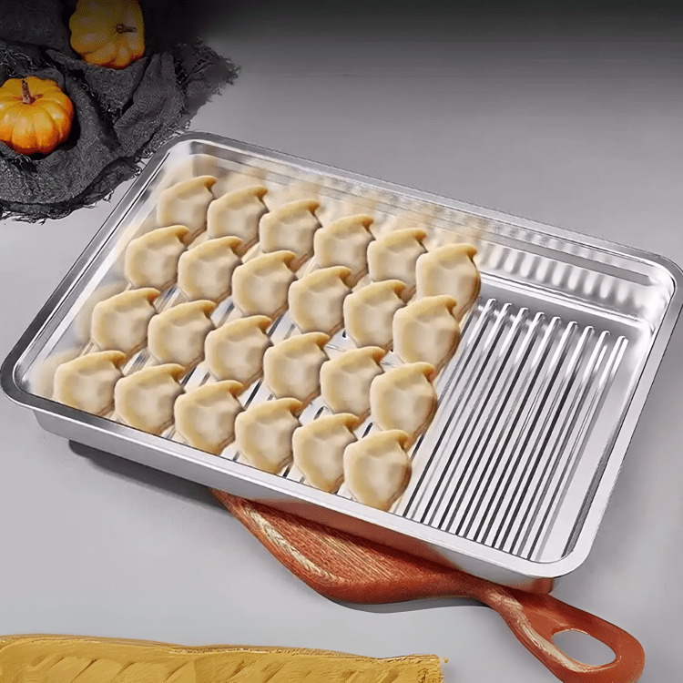 Stainless Steel Food Preservation Box with Dust Free Silicone Lid