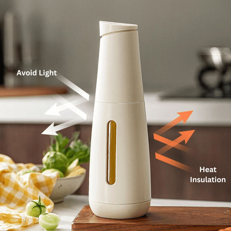Premium Oil Dispenser with Light & Heat Protection (470ml)