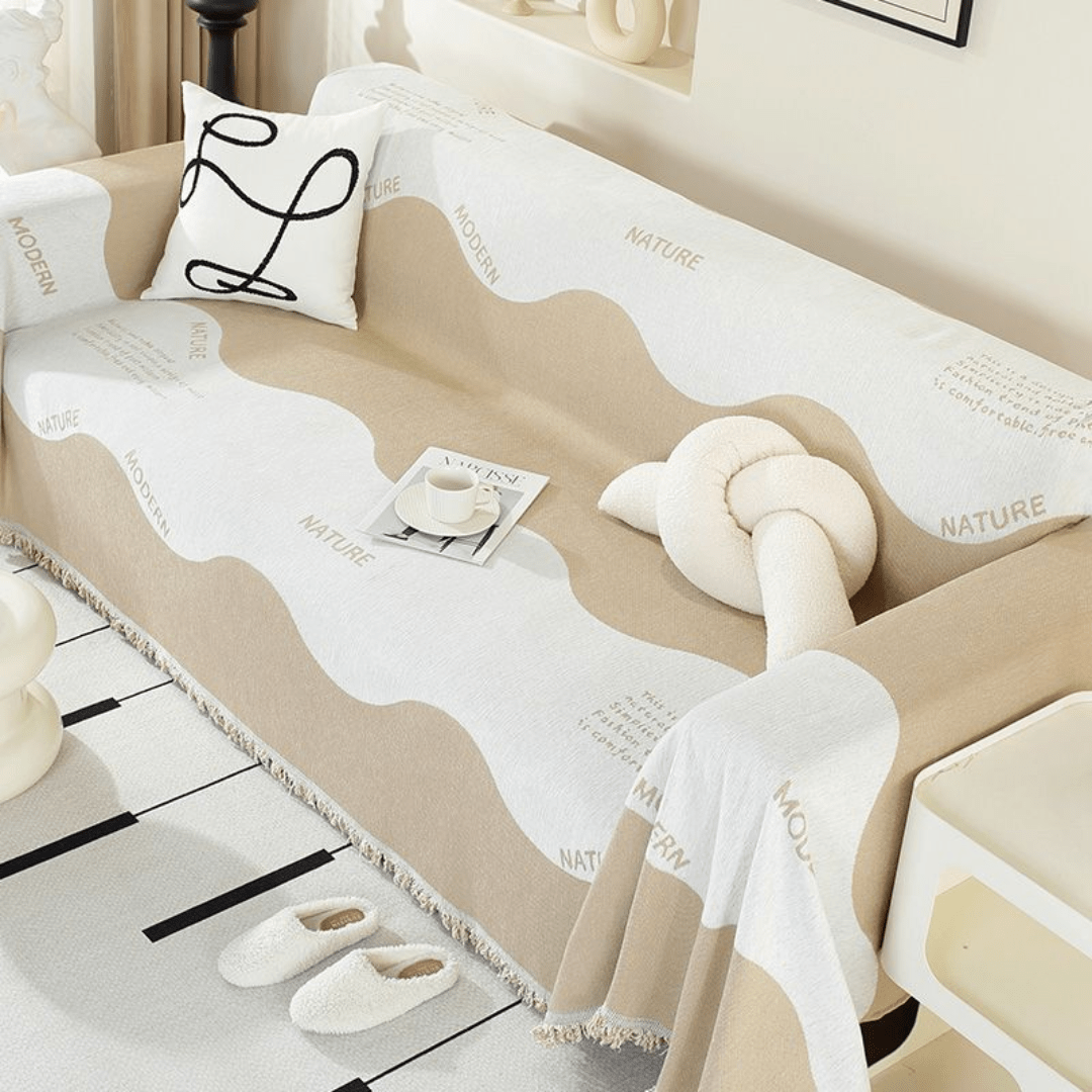 Elegance Chenille Sofa Cover : [EM-SC-15]