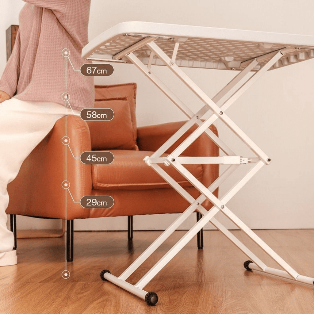 Multi-Purpose Height Adjustable Folding Table