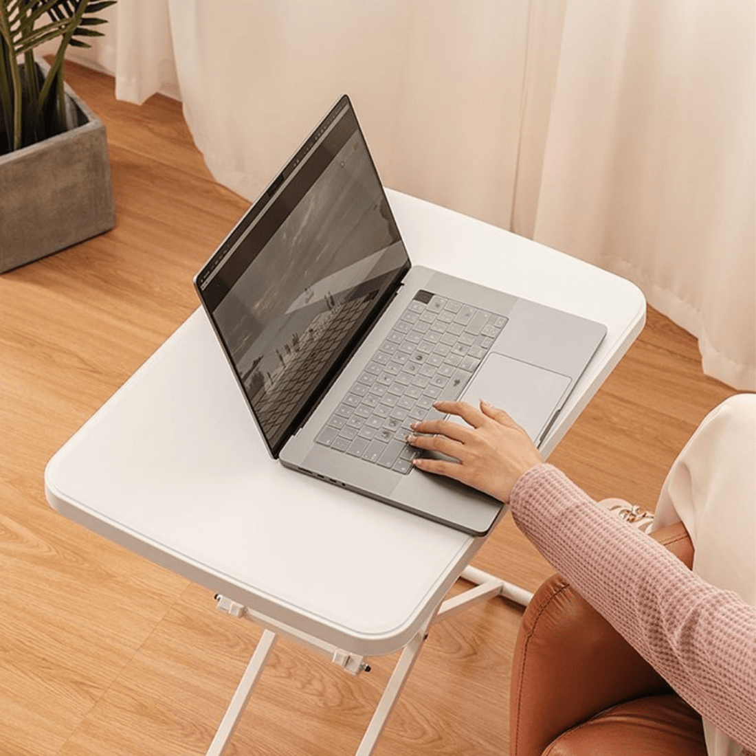 Multi-Purpose Height Adjustable Folding Table