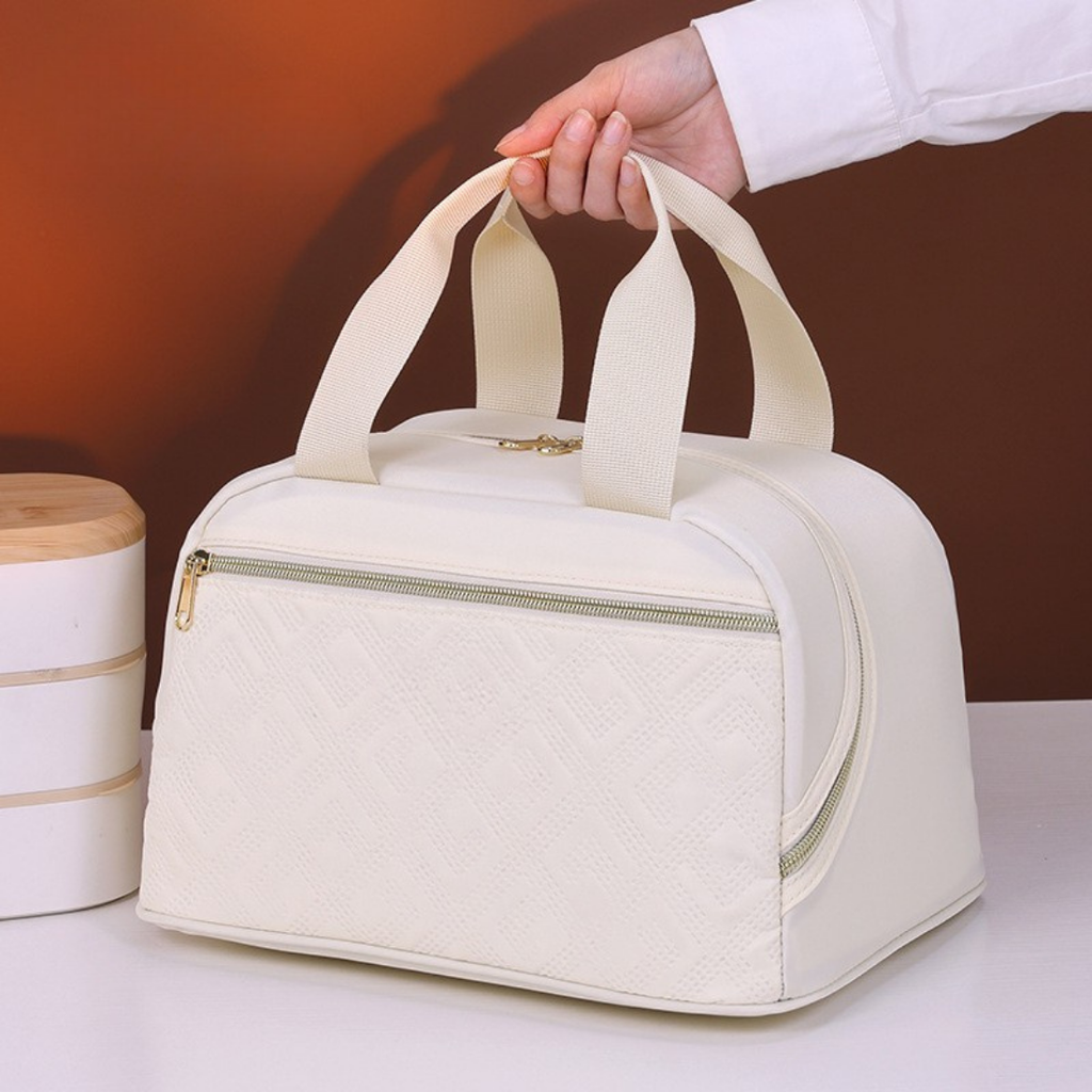 Large Capacity Insulated Lunch Box Handbag