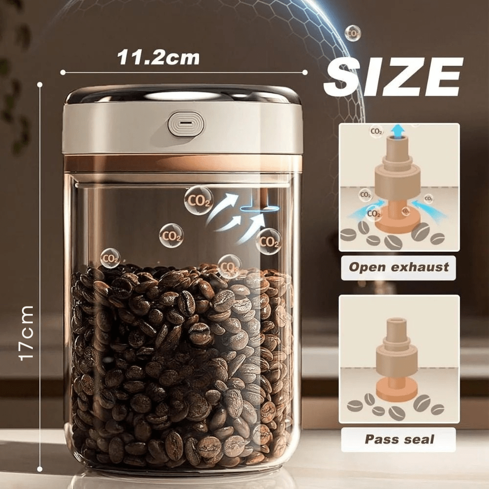 Multi-Purpose Airtight Borosilicate Glass Storage Jar