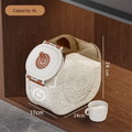 Moisture-Proof Airtight Container with Silicone Seal & Timer Dial