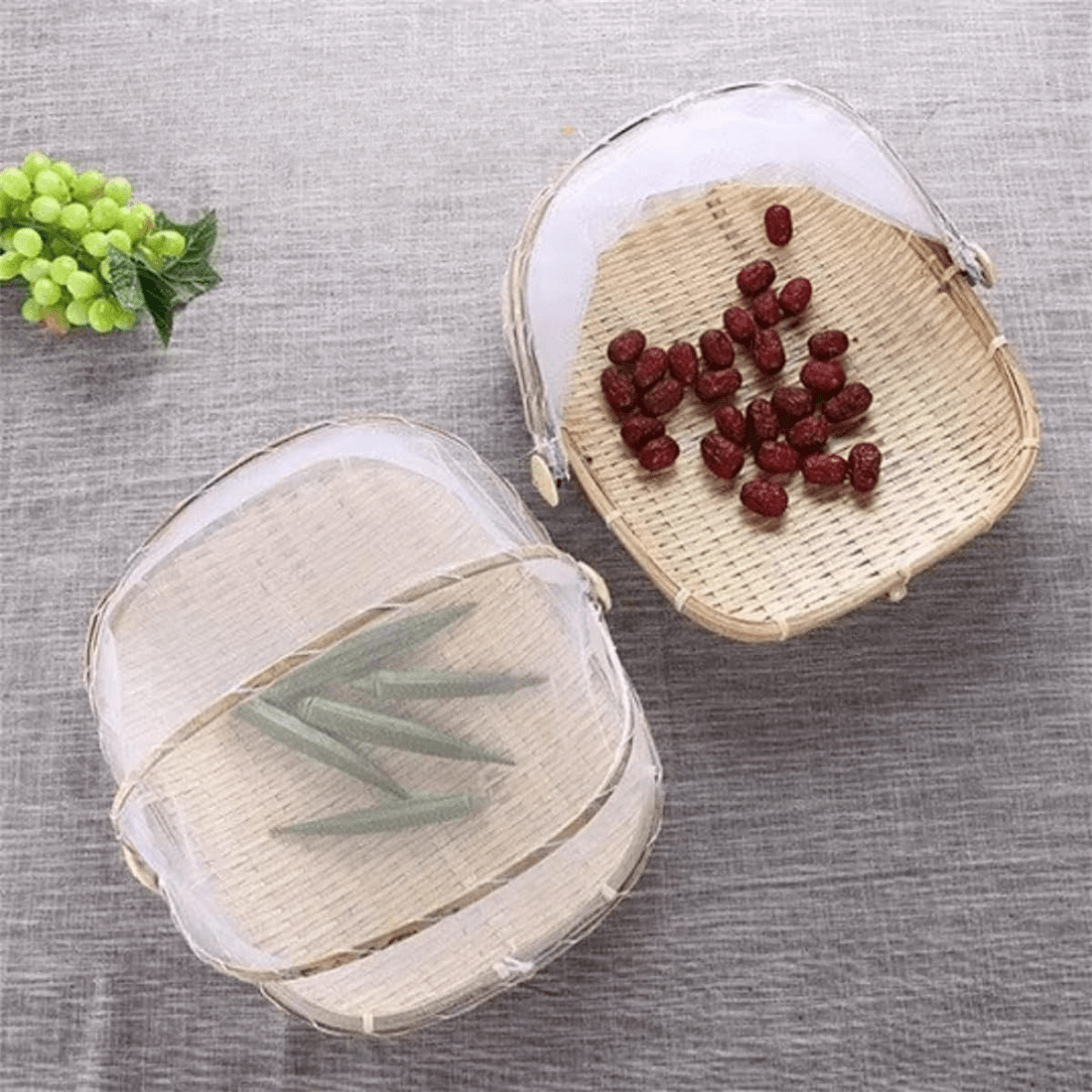 Nature Shield Square Bamboo Basket (Small)
