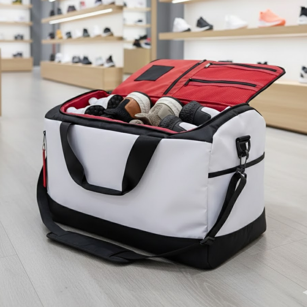 Multi-Functional Sneakers Duffel Bag