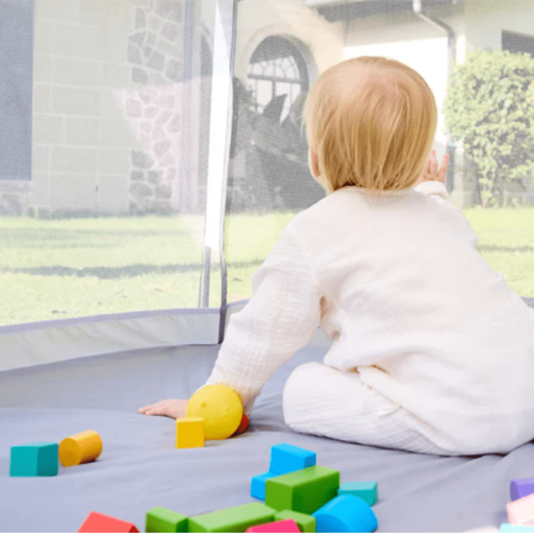 Multi-Functional Portable Baby Playpen Tent with Canopy