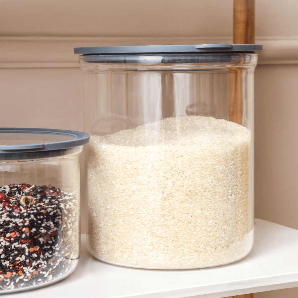 Multi-Purpose Transparent Borosilicate Food Storage Container with Airtight Lid
