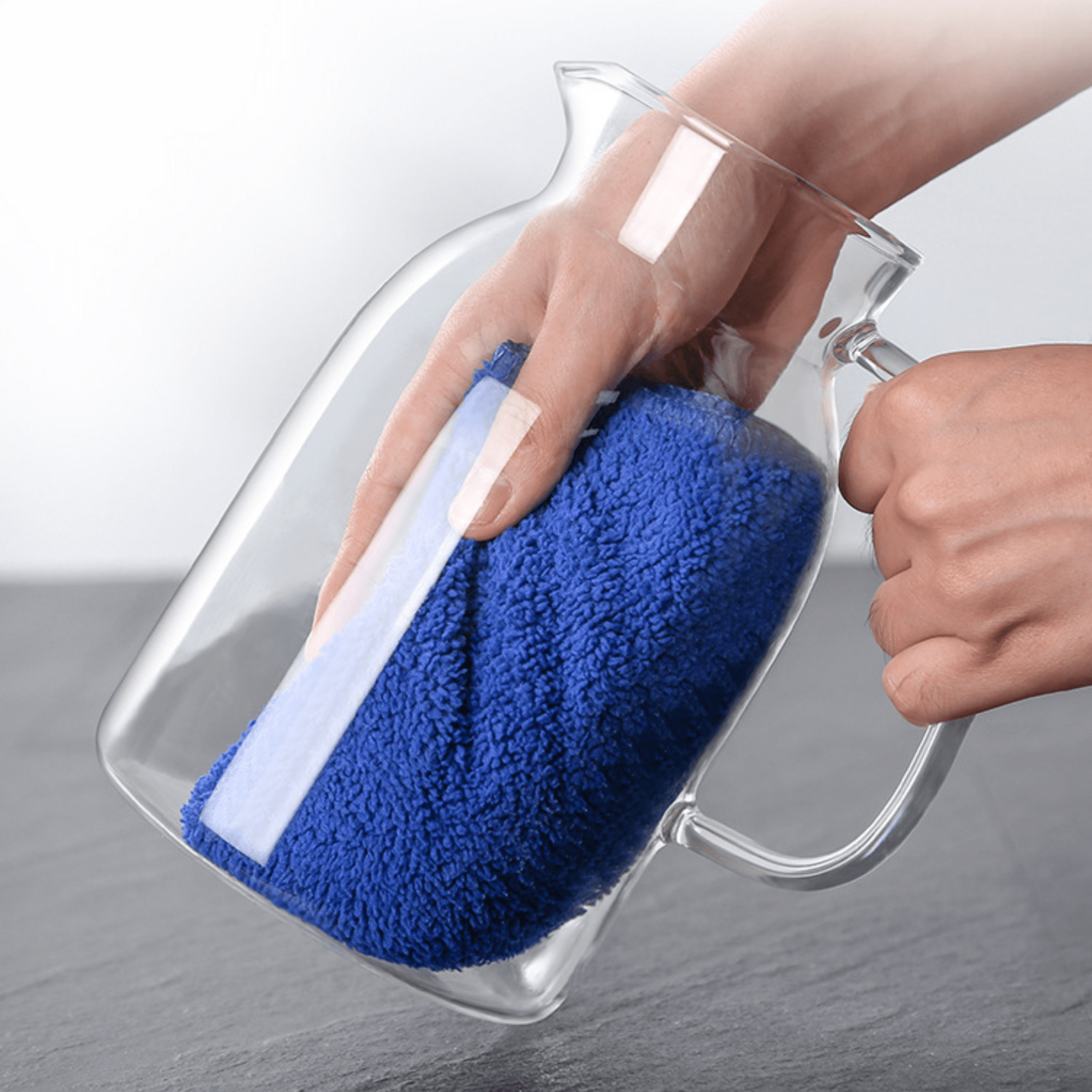 Multi-Purpose Large Capacity Heat-Resistant Borosilicate Glass Kettle - 1800ml
