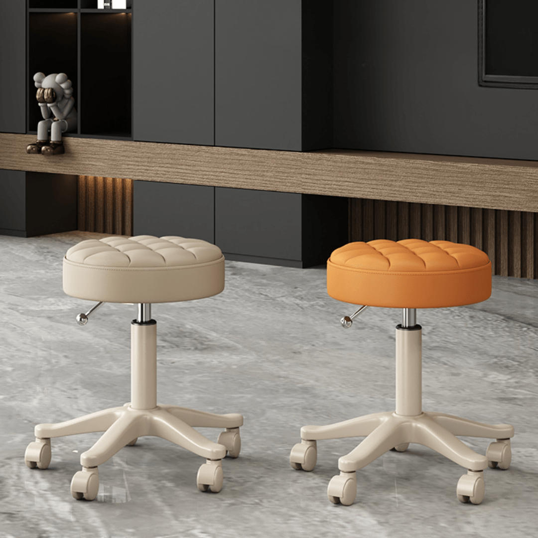 Rolling 360° Adjustable Stool with Wheels