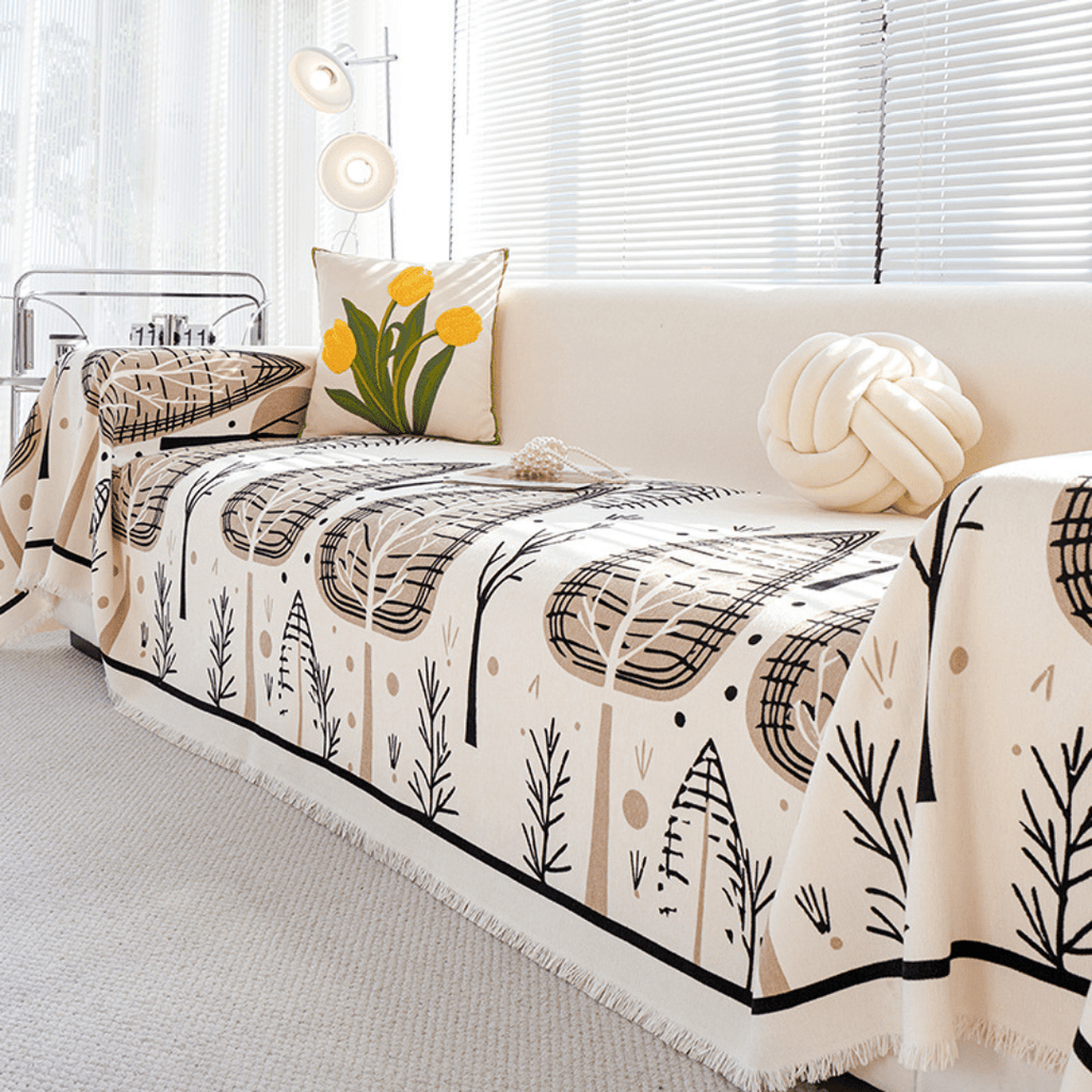 Elegance Chenille Sofa Cover : [EM-SC-28]